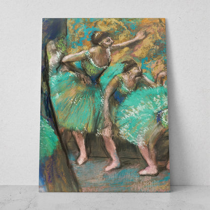 Los Bailarines - Edgar Degas (Vertical)