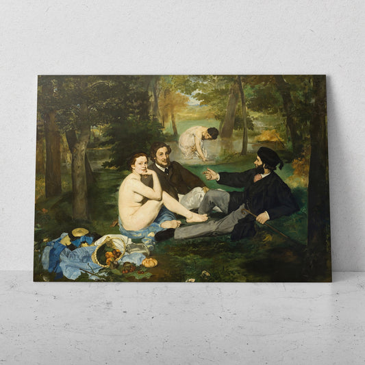 El almuerzo sobre la hierba - Edouard Manet (Horizontal)