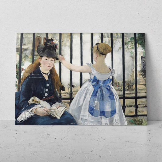 El Ferrocarril - Edouard Manet (Horizontal)