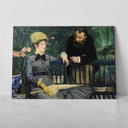 En el invernadero- Edouard Manet (Horizontal)