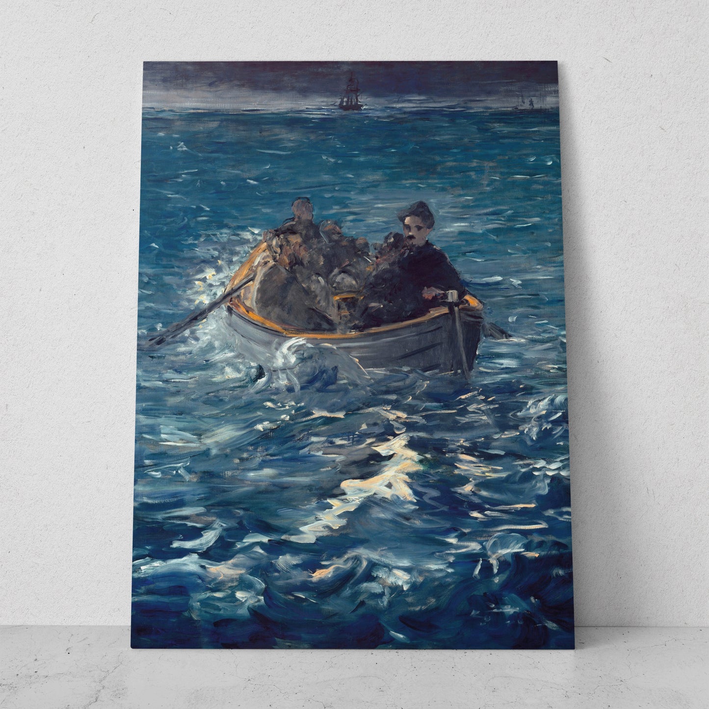 La Evasión de Rochefort - Edouard Manet (Vertical)