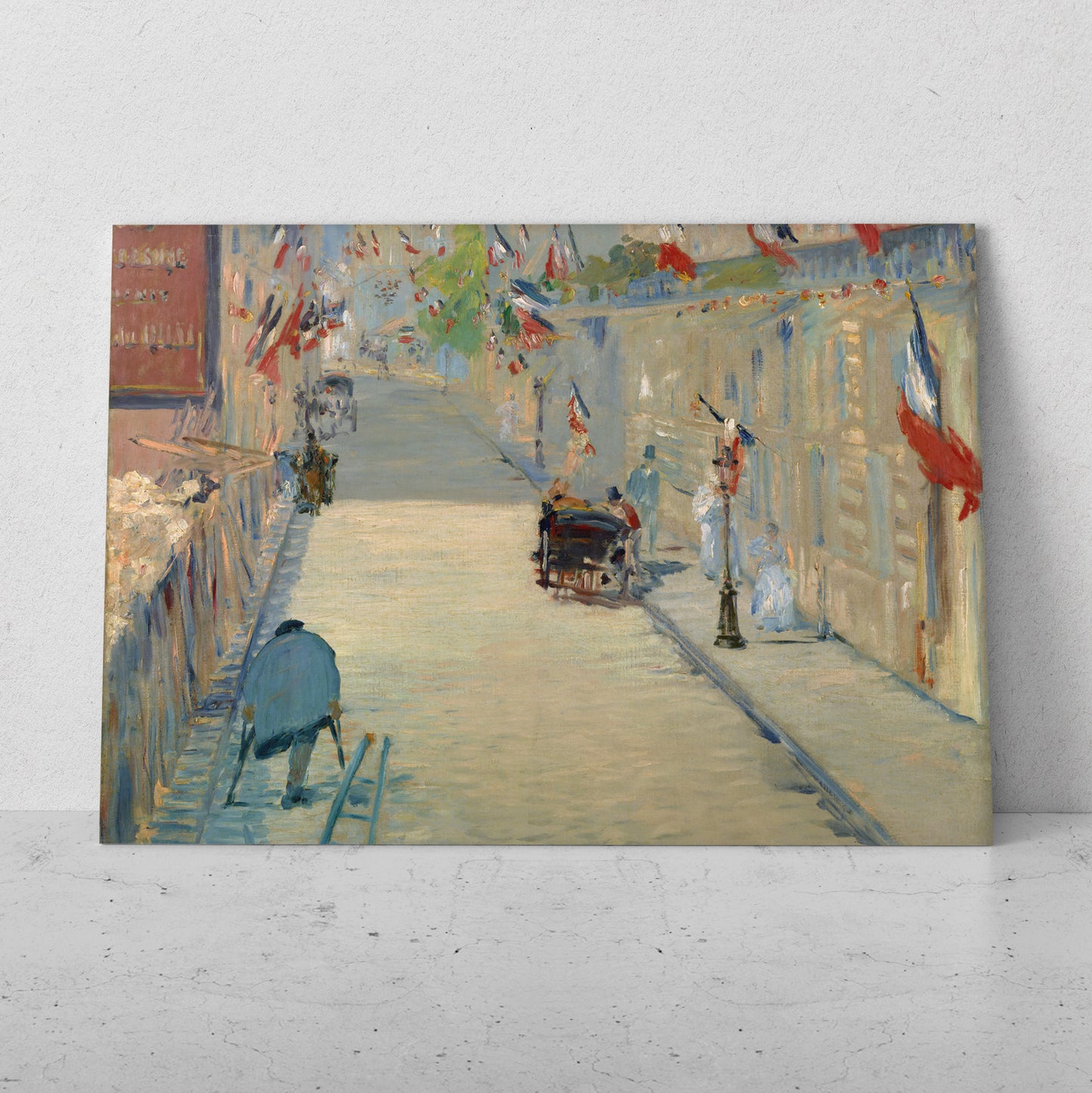 La calle Mosnier - Edouard Manet (Horizontal)