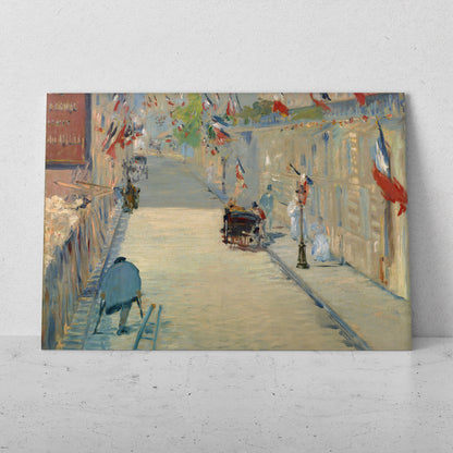 La calle Mosnier - Edouard Manet (Horizontal)