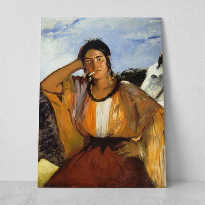 Gitana con cigarrillo - Edouard Manet (Vertical)