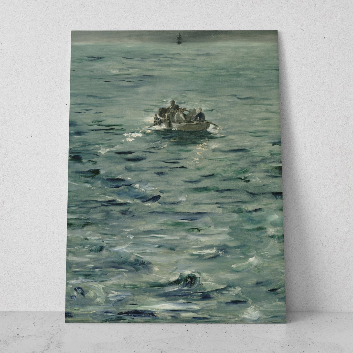 La Evasión de Rochefort 2 - Edouard Manet (Vertical)