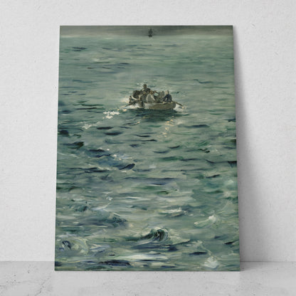 La Evasión de Rochefort 2 - Edouard Manet (Vertical)
