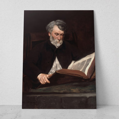 El Lector - Edouard Manet (Vertical)