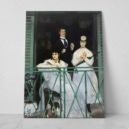 El balcón - Edouard Manet (Vertical)