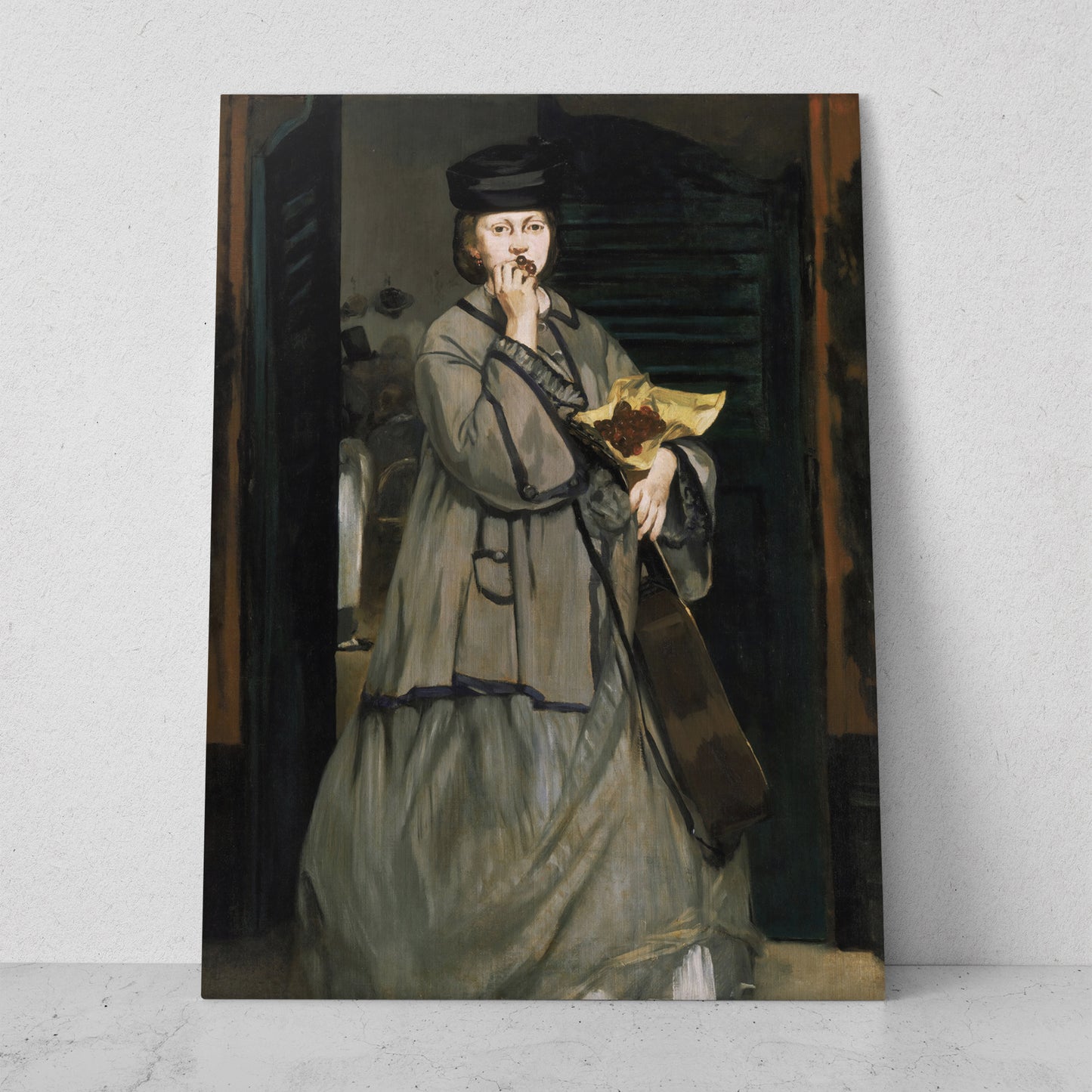 Cantante callejera- Edouard Manet (Vertical)