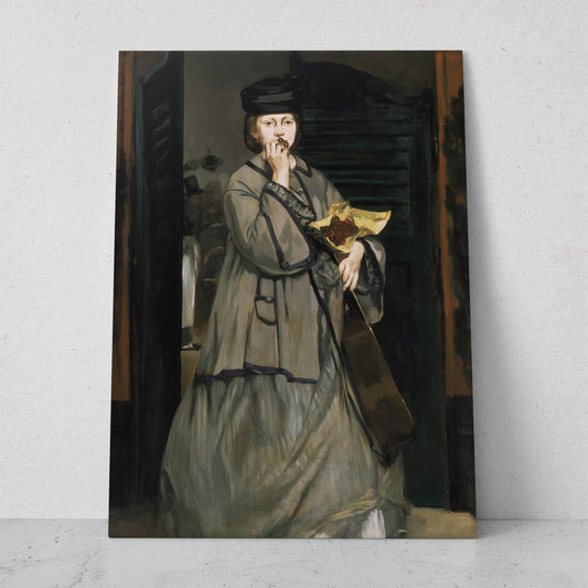 Cantante callejera- Edouard Manet (Vertical)