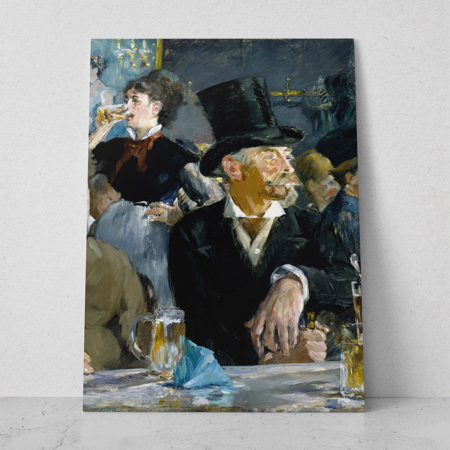El Café-Concierto- Edouard Manet (Vertical)
