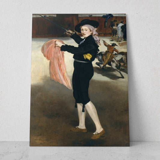 Victorine Meurent en traje de torero- Edouard Manet (Vertical)