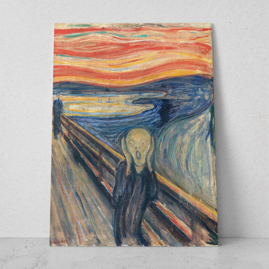 El grito - Edvard Munch (Vertical)