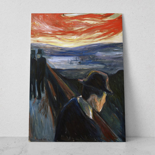 Desesperación - Edvard Munch (Vertical)