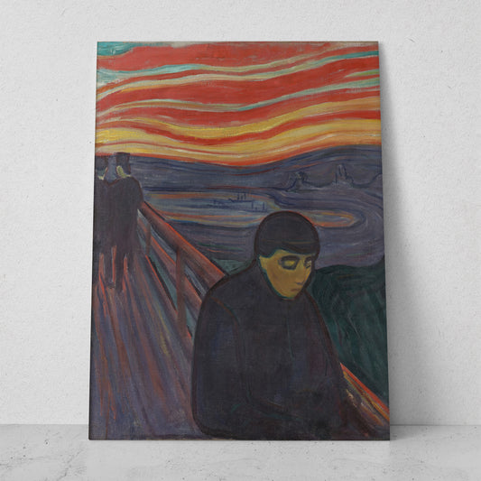 Desesperación - Edvard Munch (Vertical)