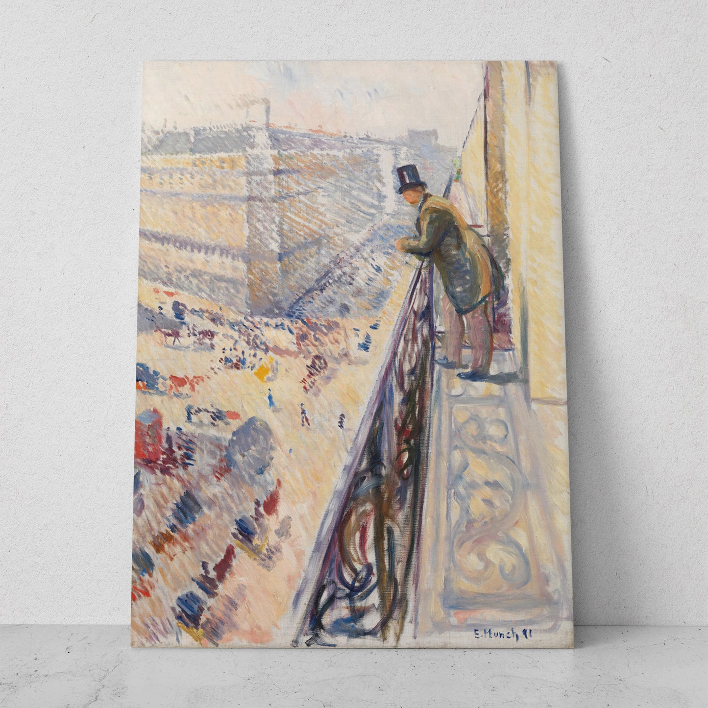 Rue Lafayette - Edvard Munch (Vertical)
