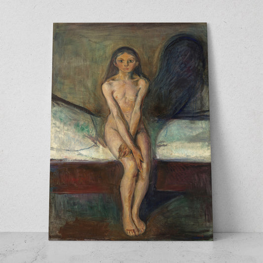 Pubertad - Edvard Munch (Vertical)