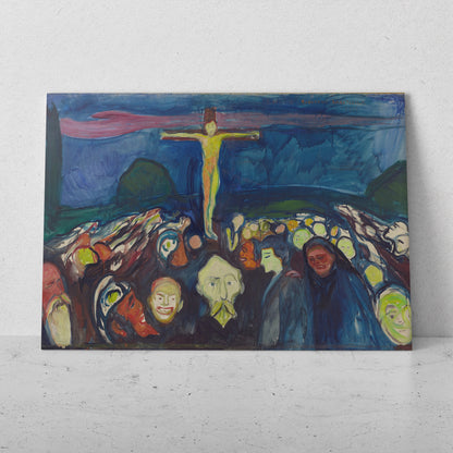 Gólgota - Edvard Munch (Horizontal)