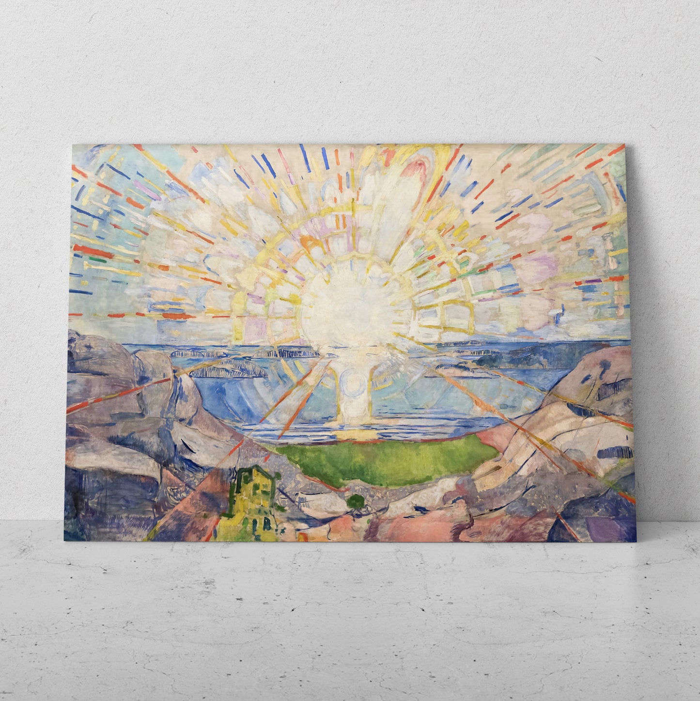 El Sol - Edvard Munch (Horizontal)