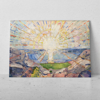 El Sol - Edvard Munch (Horizontal)