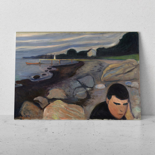 Melancolía - Edvard Munch (Horizontal)