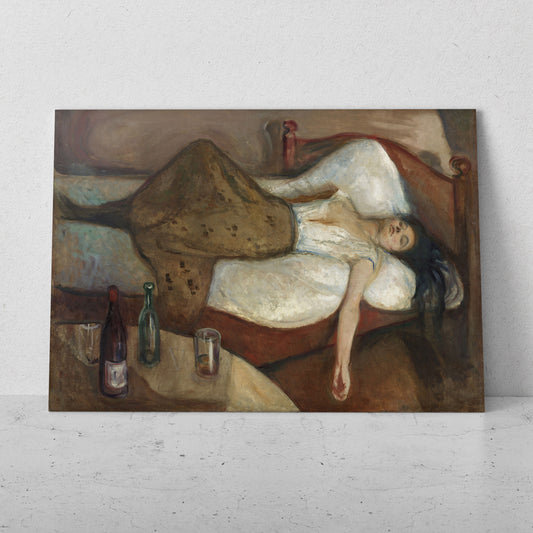 El día después - Edvard Munch (Horizontal)