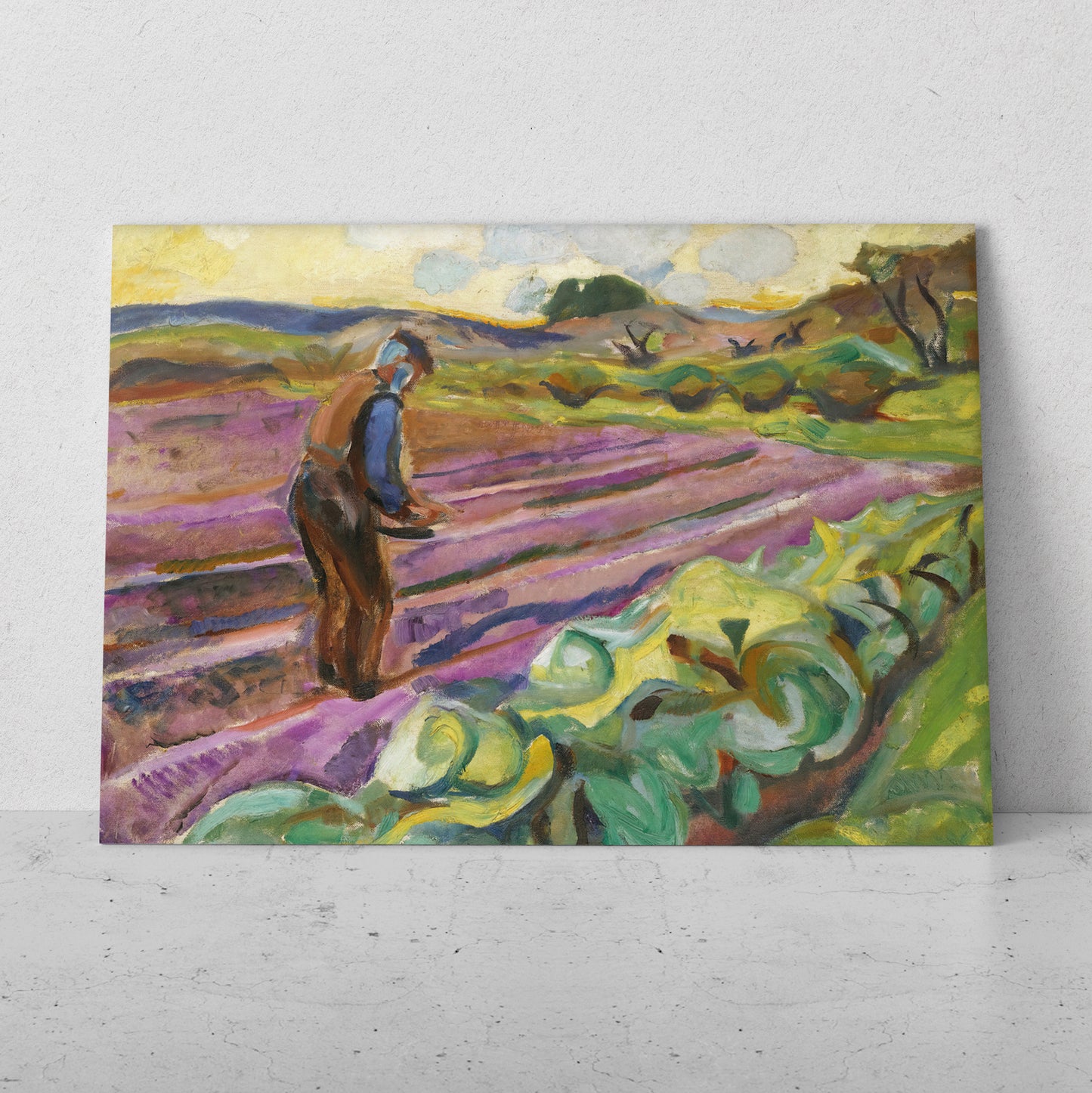 El sembrador - Edvard Munch (Horizontal)