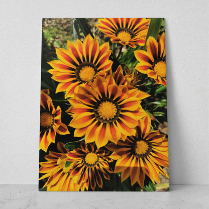 Flores amarillas y negras (Vertical) #FP_078