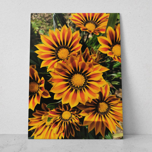 Flores amarillas y negras (Vertical) #FP_078