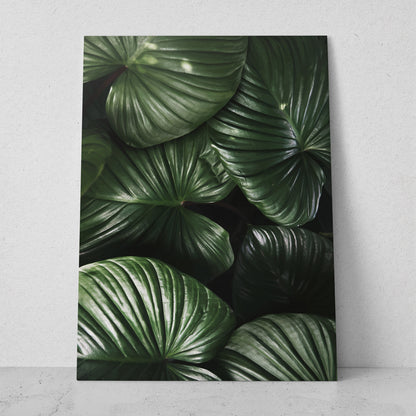 Hojas verdes brillantes (Vertical) #FP_131