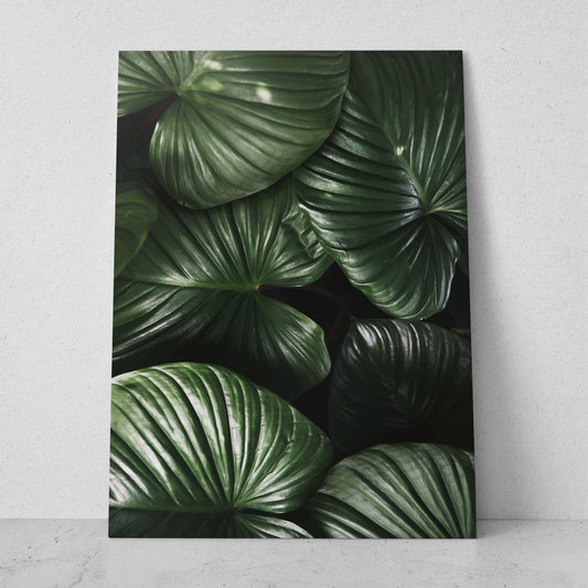 Hojas verdes brillantes (Vertical) #FP_131