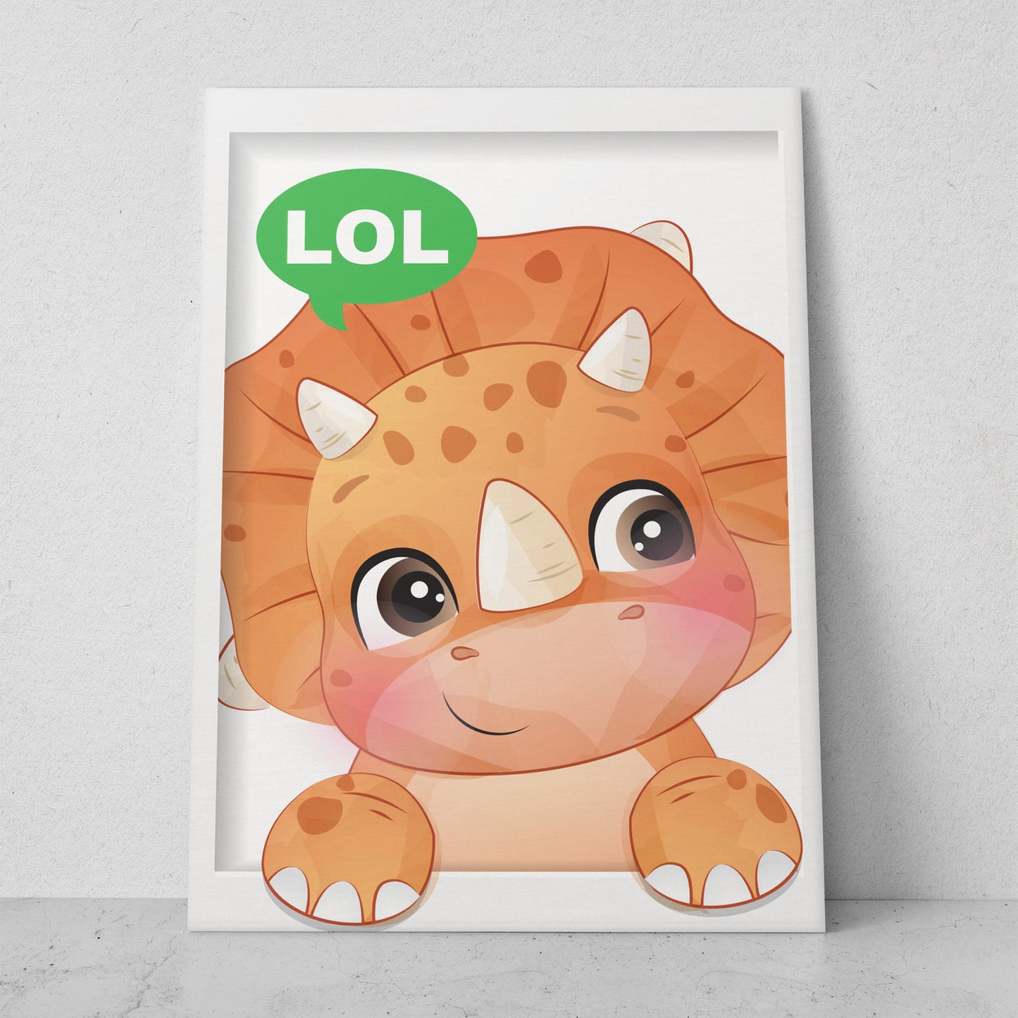 Ilustración Dino 6 (Vertical) #IN01_06