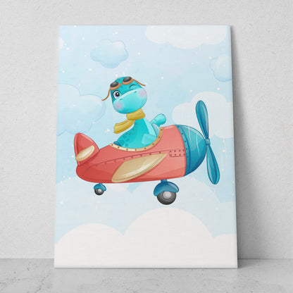 Ilustraciones dinos volando (Vertical) #IN01_09