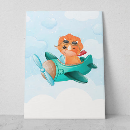 Ilustraciones dinos volando (Vertical) #IN01_10