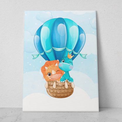 Ilustraciones dinos volando (Vertical) #IN01_11