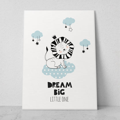 Ilustración Dream big lion (Vertical) #IN01_27