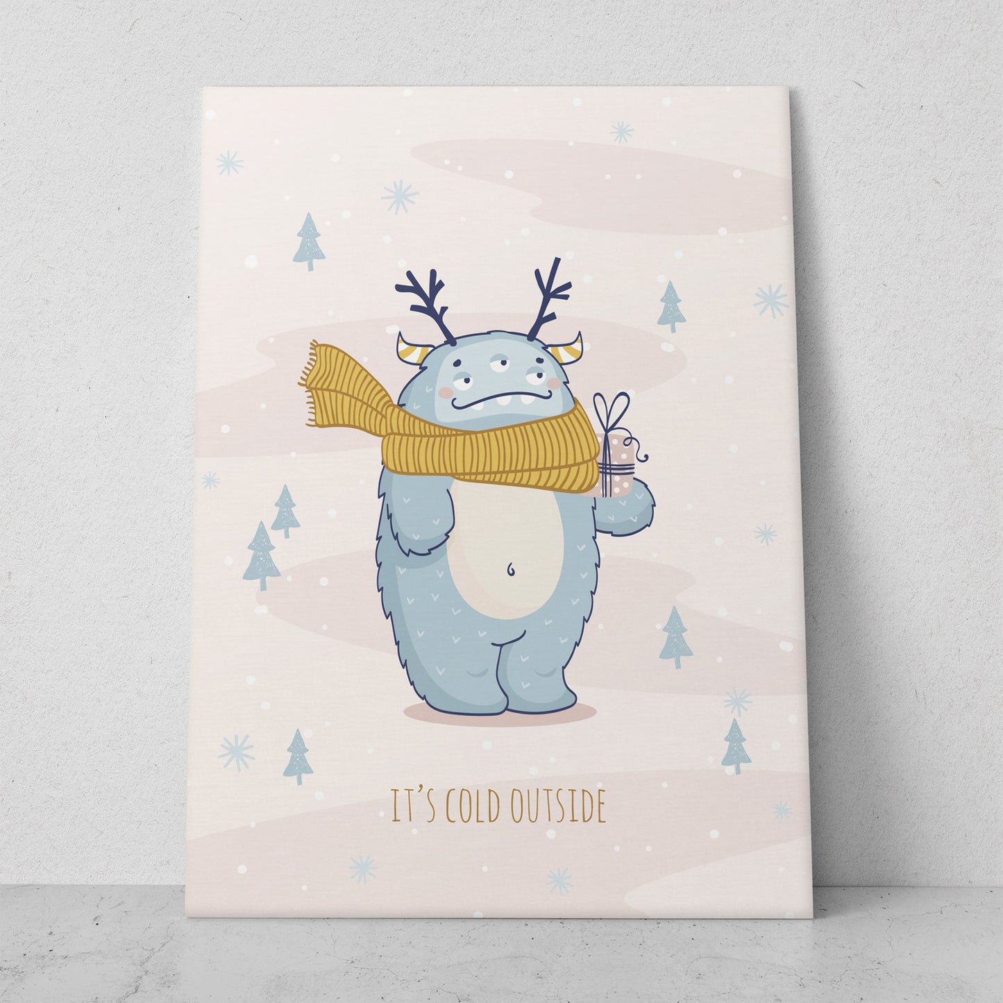 Ilustración Cold Outside (Vertical) #IN01_30