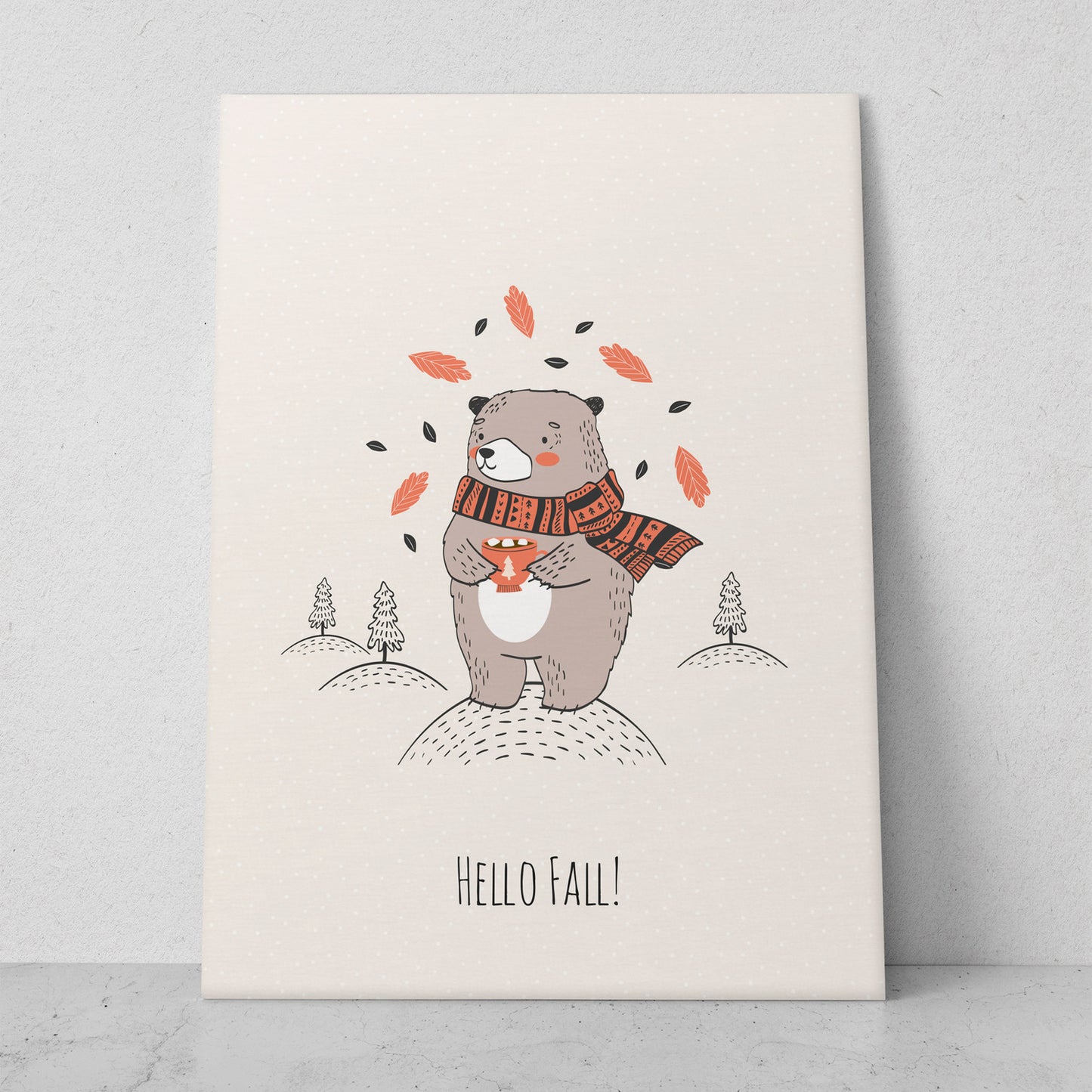 Ilustración Hello Fall (Vertical) #IN01_31