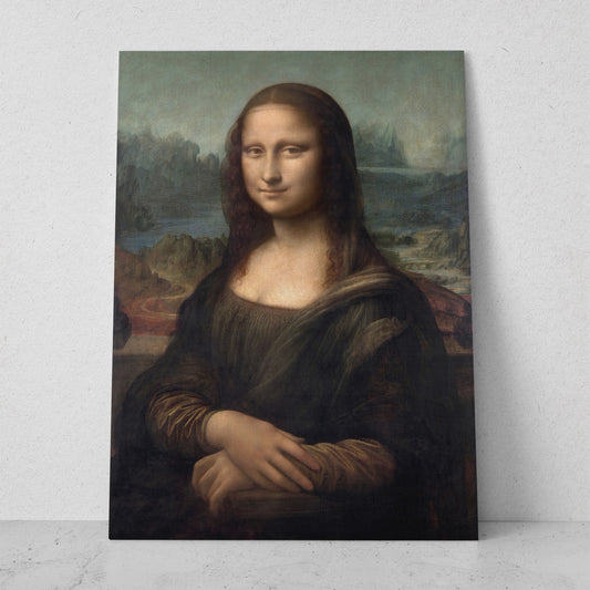 "La Mona Lisa" o "La Gioconda" - Leonardo Da Vinci (Vertical)