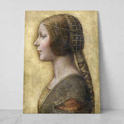 La Bella Principessa - Leonardo Da Vinci (Vertical)