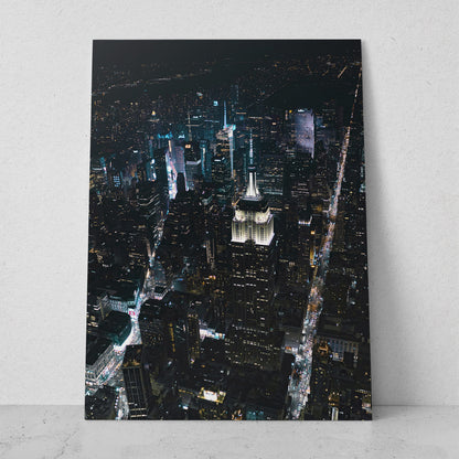 Manhattan de noche (Vertical) #PN03_010
