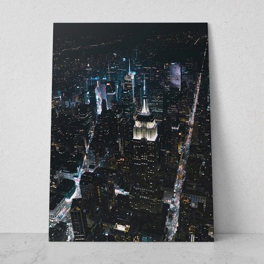 Manhattan de noche (Vertical) #PN03_010
