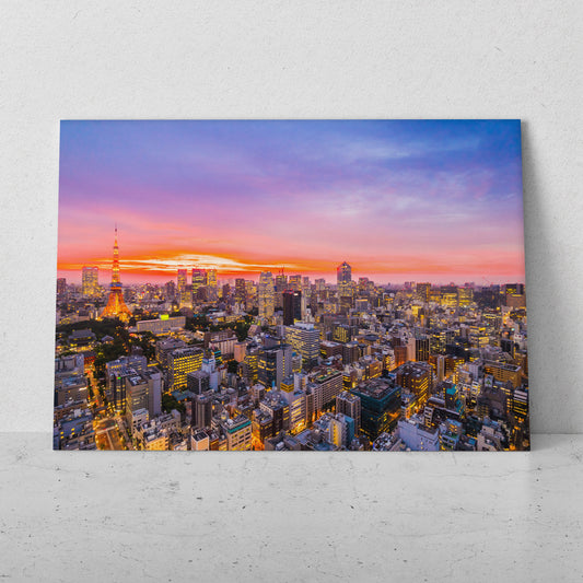 Atardecer en Tokio (Horizontal) #PN03_016