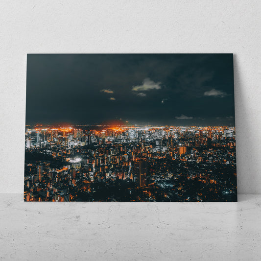 Edificios de noche (Horizontal) #PN03_019