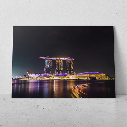 Marina Bay Sands de noche (Horizontal) #PN03_037