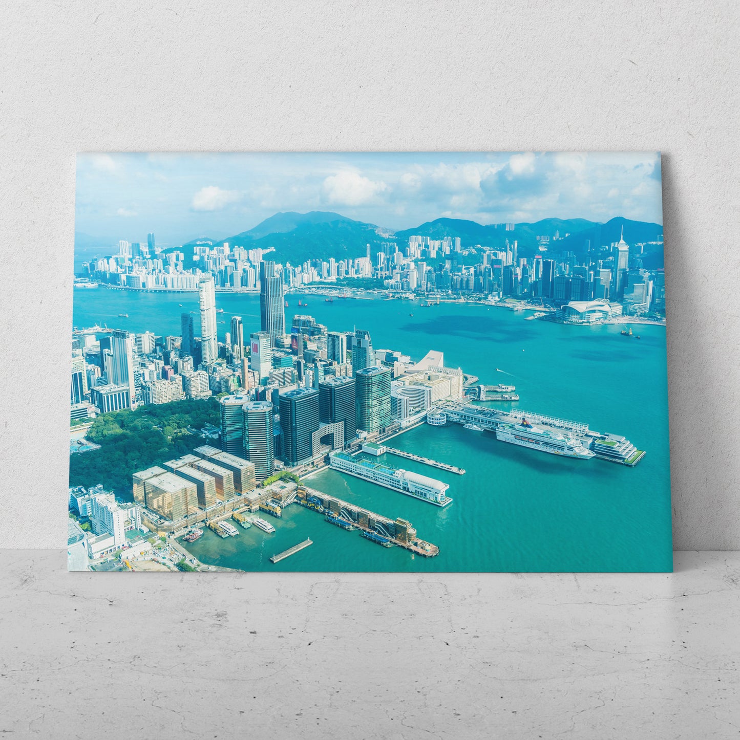 Puerto desde el aire (Horizontal) #PN03_075