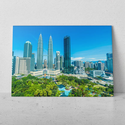 Atardecer en Torres Petronas, Malasia (Horizontal) #PN03_077