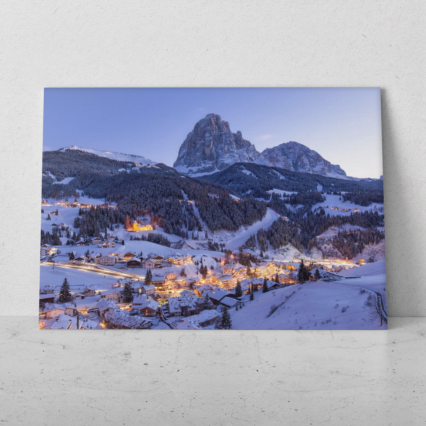 Villa nevada en Los Alpes (Horizontal) #PN03_086