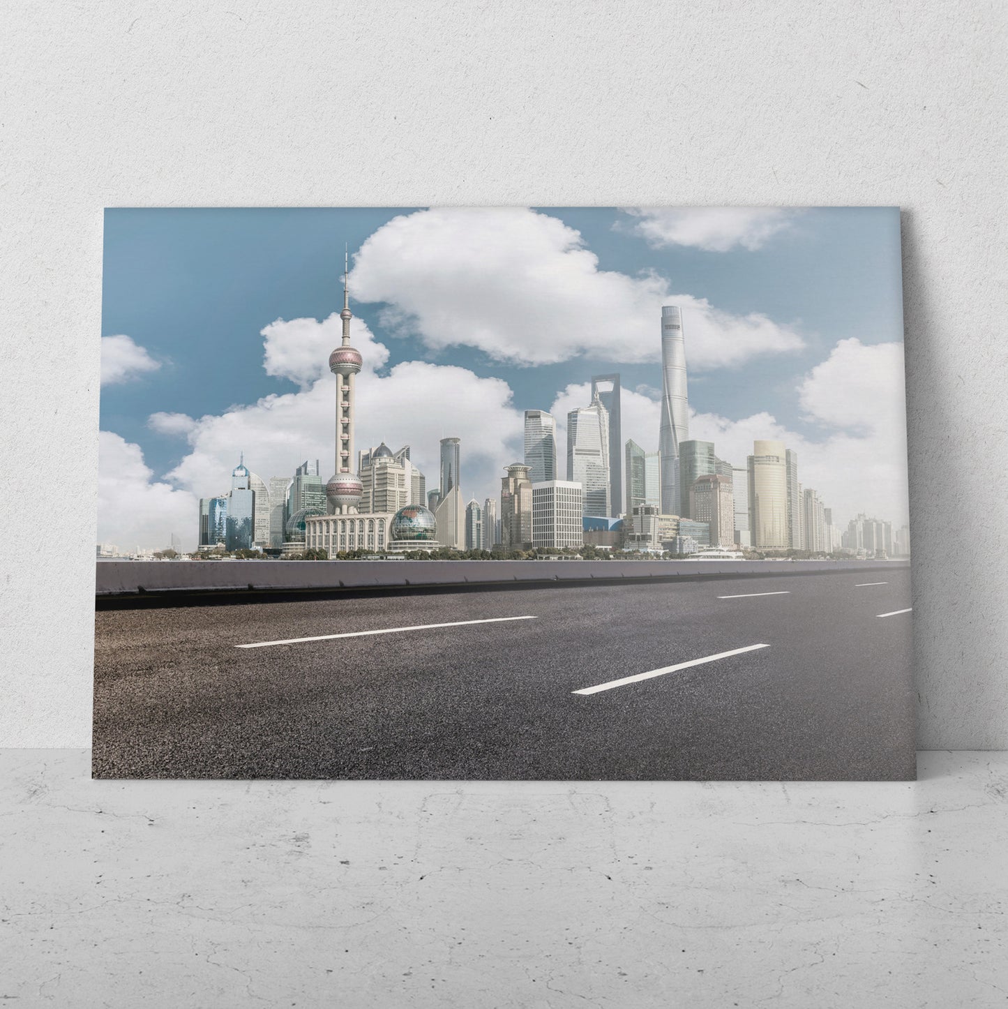 Shanghái, China desde la carretera (Horizontal) #PN03_107