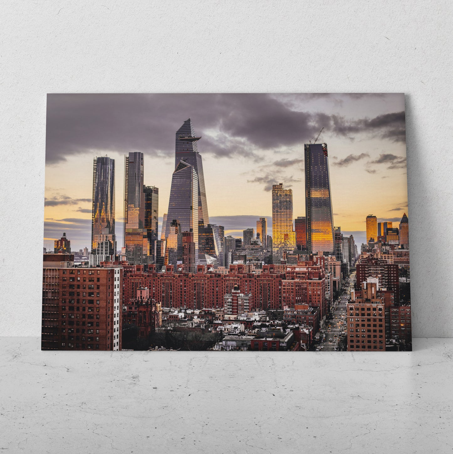 Panorámica de Manhattan al anochecer (Horizontal) #PN03_109